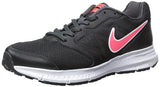 NIKE WOMENS DOWNSHIFTER 6 BLACK/HYPER PUNCH/ANTHRACITE RUNNING SHOE 8 WOMEN US