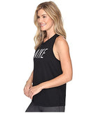 Nike Dry Training Tank Black/White Women's Sleeveless - Small