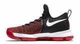 Nike Mens Zoom KD 9 Basketball Shoe (7.5, University Red/White-Black)