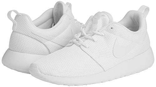 Nike Womens Roshe One Running Shoe, White/White, 7.5 B(M) US