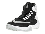 Nike Men's Zoom Devotion Black/Metallic Silver/White Basketball Shoe 10.5 Men US