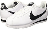 NIKE WOMENS CLASSIC CORTEZ LEATHER WHITE/BLACK/WHITE CASUAL SHOE 8 WOMEN US