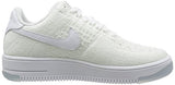 NIKE WOMENS AF1 FLYKNIT LOW WHITE/WHITE CASUAL SHOE 7 WOMEN US