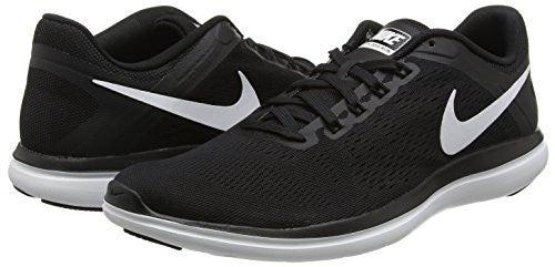 Nike Womens Flex 2016 RN Running Shoe (Black/White/Cool Grey, 7.5 B(M) US)