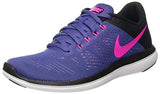 NIKE WOMEN FLEX 2016 RN RUNNING SHOES (8.5 B(M) US, Multicolore (Dk Purple Dust/Pink Blast-Black))