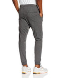 Nike Mens Cuffed Jogger Cotton Jersey Light Sweatpants Dark Grey/White 804461-071 Size Large