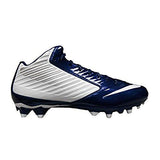 Nike Mens Vapor Speed Mid TD Football Cleat (14 D(M) US, White/Navy)