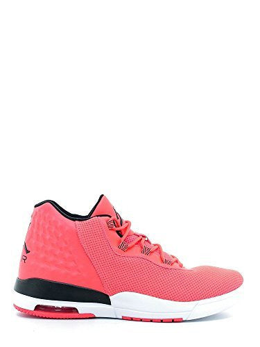 Nike Air Jordan Academy Mens Hi Top Trainers 844515 Sneakers Shoes (US 10.5, infrared 23 black white 605)