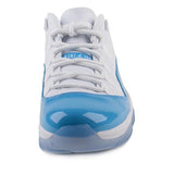 Nike Mens Air Jordan 11 Retro Low White/University Blue Leather Size 11.5