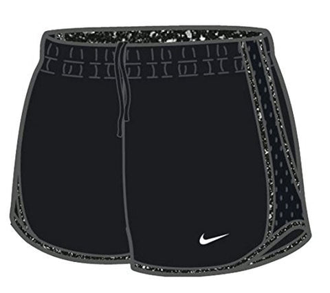 Nike Womens Dry Tempo Short - Black/Black - Small