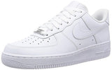 Nike Mens Air Force 1 Low 07 Basketball Shoes White/White 315122-111 Size 11