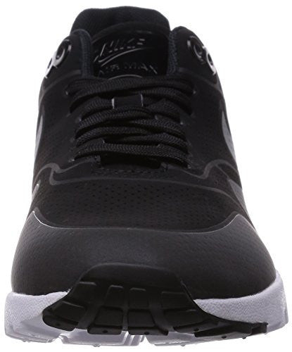 NIKE WOMENS AIR MAX 1 ULTRA MOIRE BLACK/BLACK/MTLLC SLVR/WHITE RUNNING SHOE (6.5)