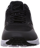 NIKE WOMENS AIR MAX 1 ULTRA MOIRE BLACK/BLACK/MTLLC SLVR/WHITE RUNNING SHOE (6.5)