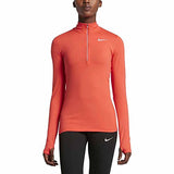 Nike Women's Element Half Zip - Medium - Max Orange