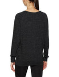 Nike Gym Vintage Crew Top Black/Sail Women's Long Sleeve Pullover