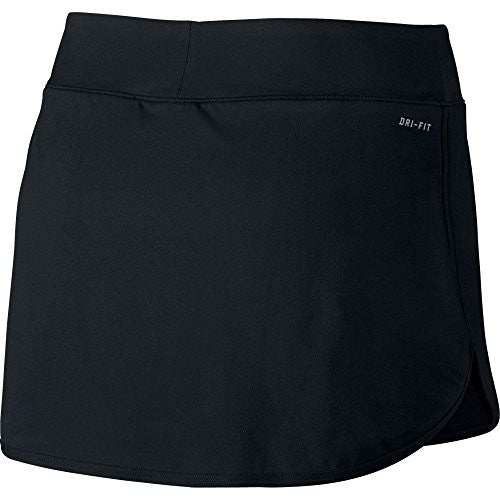 Nike Women's Court Pure Tennis Skirt (Small, Black/White)