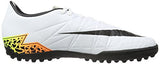 Nike Men's Turf Soccer Cleats Shoes HyperVenom Phelon II White 749899 108 (7.5)