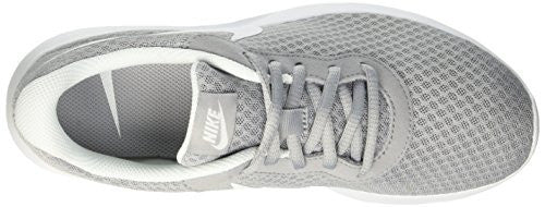 Nike Womens Tanjun Running Sneaker Wolf Grey/White 8