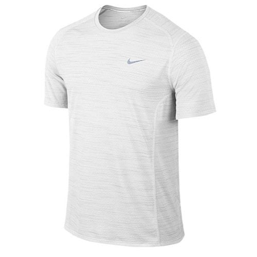 Nike Mens Running Dri-Fit Miler, L, Grey