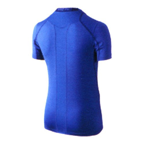 Nike Youth Pro Cool HBR Fitted T-Shirt (Large, Royal Blue)
