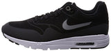 NIKE WOMENS AIR MAX 1 ULTRA MOIRE BLACK/BLACK/MTLLC SLVR/WHITE RUNNING SHOE (6.5)