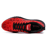 Onemix Men's Lightweight Air Cushion Sport Running Shoes Red Black Size 7