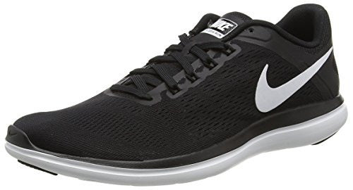 Nike Womens Flex 2016 RN Running Shoe (Black/White/Cool Grey, 7.5 B(M) US)