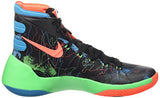 Nike Mens Hyperdunk 2015 Basketball Shoe (10, Blck/Hypr Orng/Bl Lgn/Grn Shck)