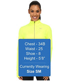 Nike Womens Element 1/2-Zip, L, Green