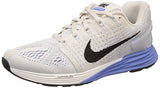 Nike Women's Lunarglide 7 Sail Black/Chalk Blue/Pr Pltnm Running Shoe 7 Women US