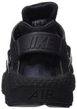 Nike Men's Air Huarache Black/Black/White Running Shoe (9.5)