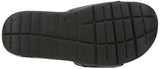 NIKE COMFORT SLIDE 2 MEN's Black/Metallic Silver/White - 11