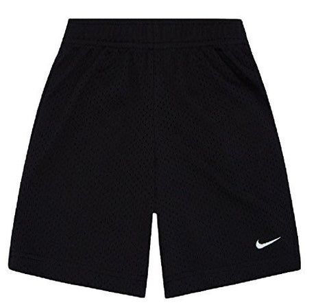 Nike Boys Black Athletic Mesh Shorts 7