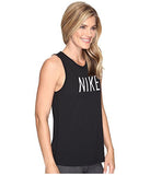Nike Dry Training Tank Black/White Women's Sleeveless - Small