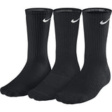 Nike Cotton Cushion Crew Socks - X-Large (Men's Size 12-15) - Black (Pack of 3)