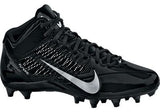 Nike ALPHA PRO 3/4 TD Men's Football Cleats (16 D(M) US, BLACK///METALLIC SILVER)