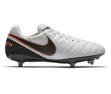 Nike Tiempo Legacy II SG Mens Football Boots 819716 Soccer Cleats (US 10, pure platinum black hyper orange 001)