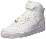 Nike Mens Air Force 1 High 07 Basketball Shoes White/White 315121-115 Size 9.5