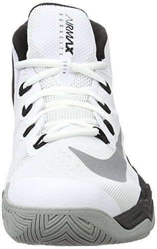 New Nike Men's Air Max Audacity 2016 Basketball Shoe Black/Binary Blue 8