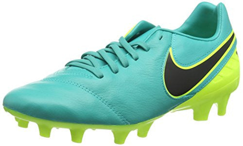 Nike Men's Tiempo Mystic V FG Soccer Cleat (9 D(M) US, CLEAR JADE/BLACK-VOLT)