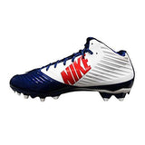 Nike Mens Vapor Speed Mid TD Football Cleat (14 D(M) US, White/Navy)