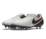 Nike Tiempo Legacy II SG Mens Football Boots 819716 Soccer Cleats (US 10, pure platinum black hyper orange 001)