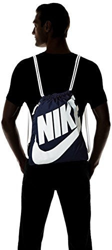 Nike Heritage Gym Sack (OBSIDIAN/WHITE/WHITE)
