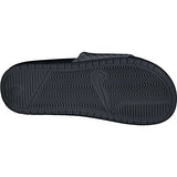 Nike Women's Benassi JDI Black/White Sandal 8 Women US
