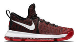 Nike Mens Zoom KD 9 Basketball Shoe (7.5, University Red/White-Black)