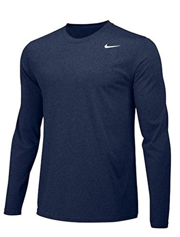 Nike Mens Longsleeve Legend - Navy - 2XL