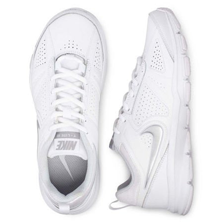 NIKE WOMENS T-LITE XI WHITE/MTLLC SLVR/PR PLTNM/BLK TRAINING SHOES