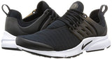 NIKE WOMENS AIR PRESTO BLACK/BLACK/WHITE RUNNING SHOE 8 WOMEN US