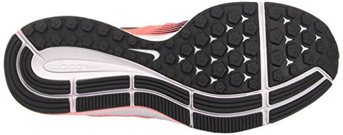 NIKE WOMENS AIR ZOOM PEGASUS 33 BLACK/BLACK LAVA GLOW RUNNING SHOE 8 WOMEN US