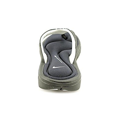 Nike Womens Comfort Thong Black/White Sandal 10 B - Medium